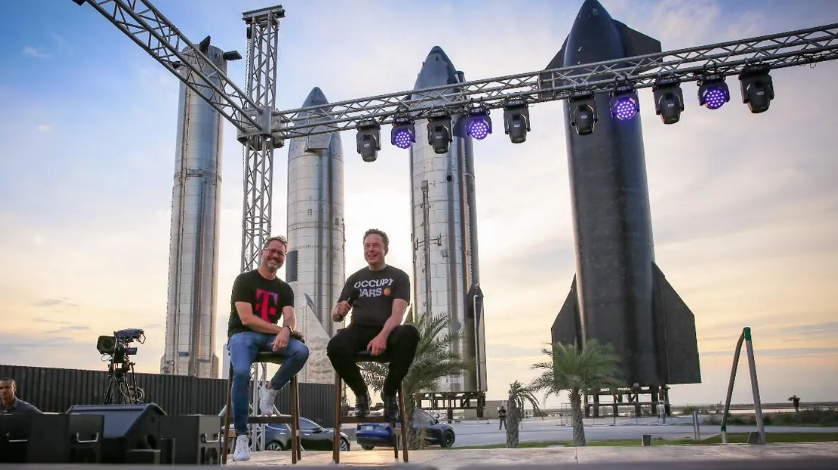 Lighting the Future: Stage Lights at T-Mobile × SpaceX Starbase