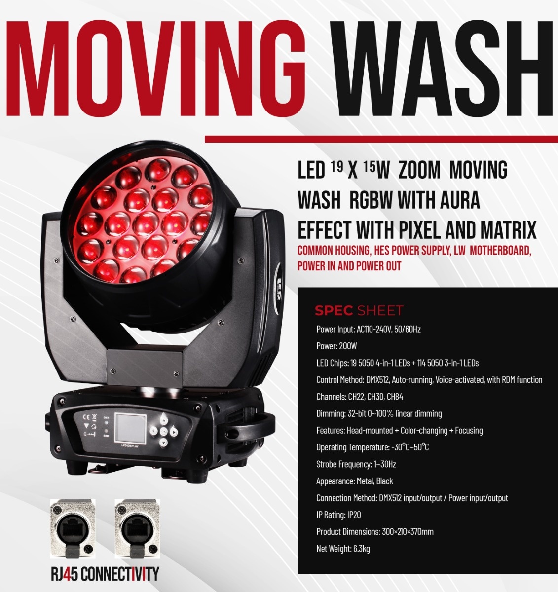 Moving Wash Lights