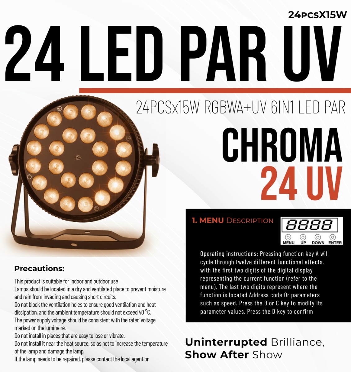 Waterproof Stage Lights