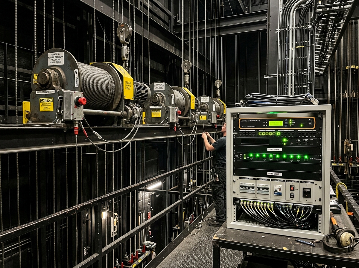 Rigging & DMX Distribution