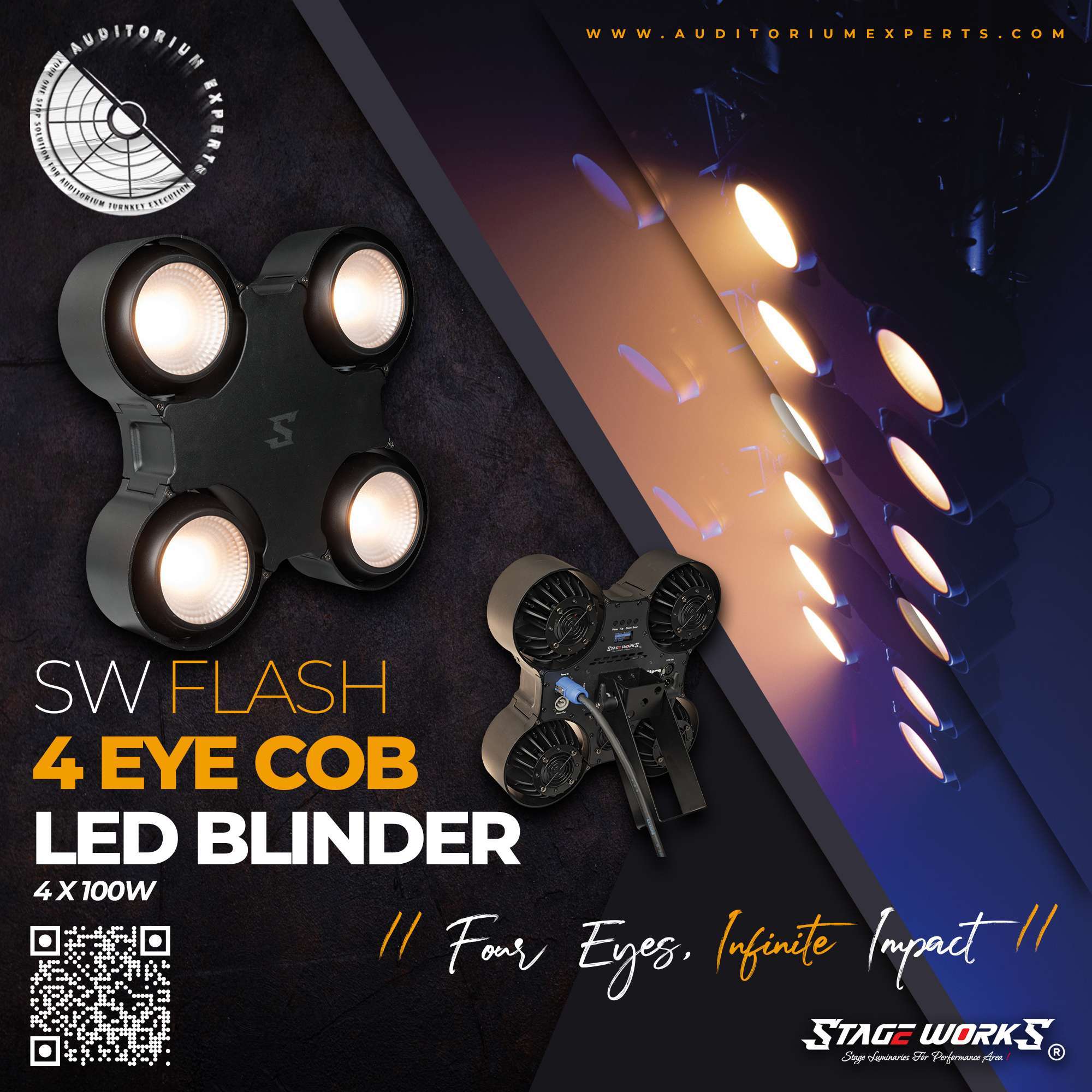 4 Eye COB Blinder