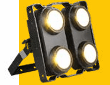 4X 100W FOUR EYE COB LED BLINDER