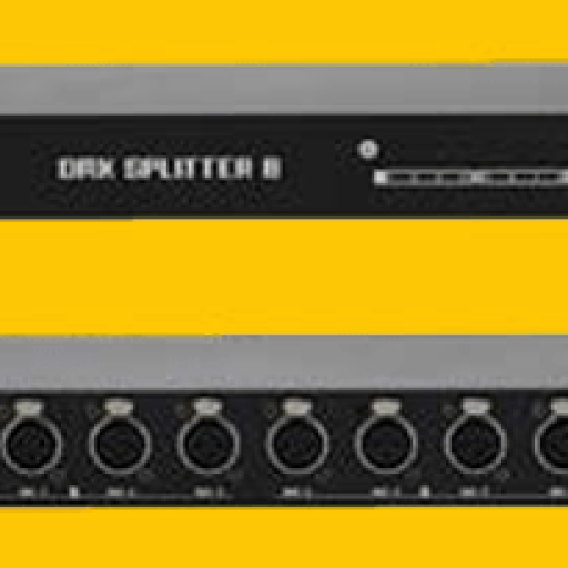 DMX BOOSTER,IN 2 OUT 8 DMX